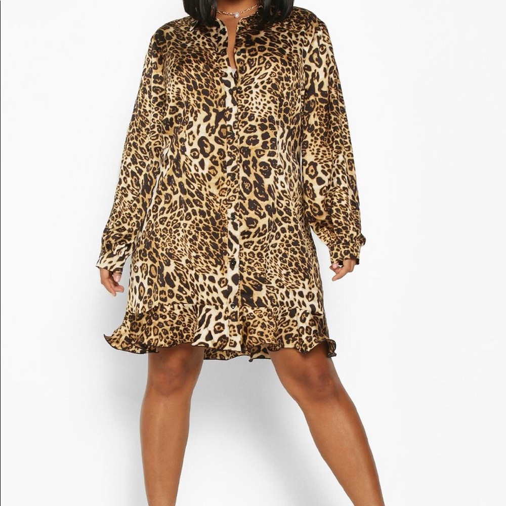 Cheetah Print Dress